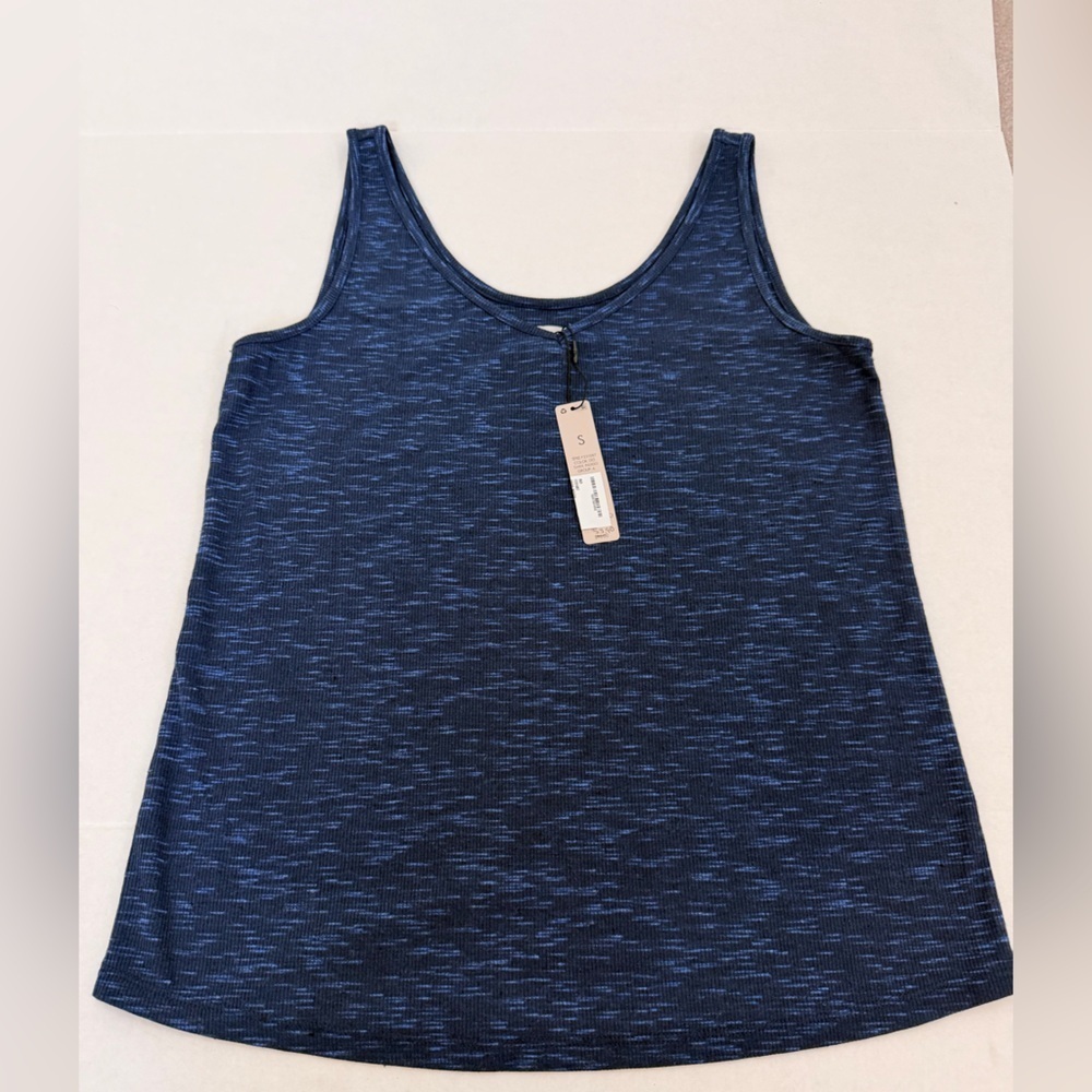NIC+ZOE Navy Tank Top - Picture 1 of 7